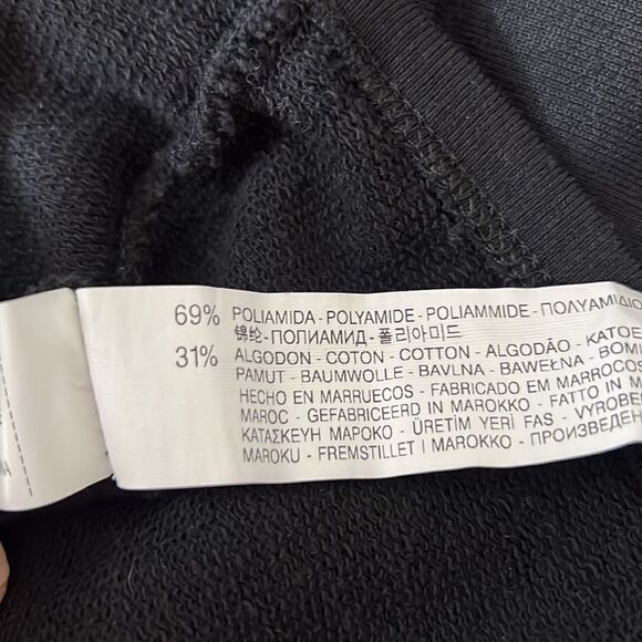 Zara Oversized Crop Winners Crew Pullover Sweatshirt - Picture 6 of 7